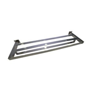 Toalheiro Rack  Steel 100% Inox 304  Polido 400mm