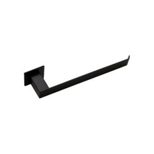 Toalheiro de Rosto Steel 100% Inox 304 Preto Fosco 250mm
