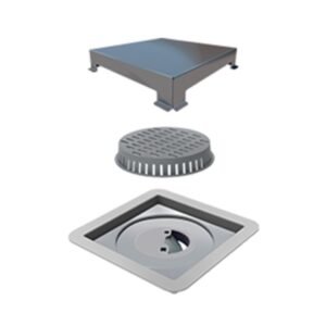 Ralo Linear Square Inox 15 cm x 15 cm - Ref 210
