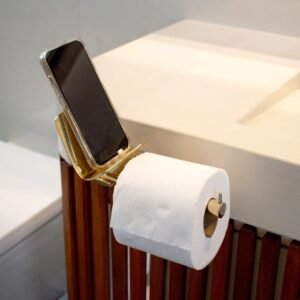 Porta Papel Higiênico com Porta Celular Cone Ducon